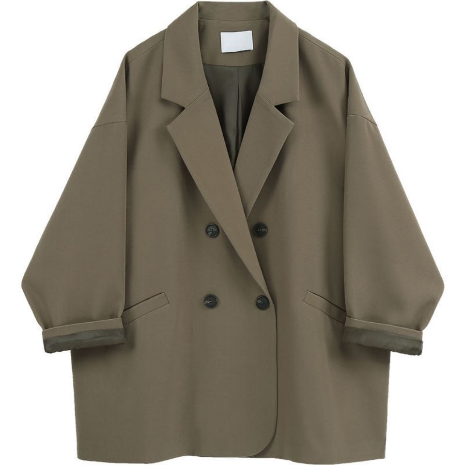 Korean Style Thin Looking Fashion Ins Vintage Blazer